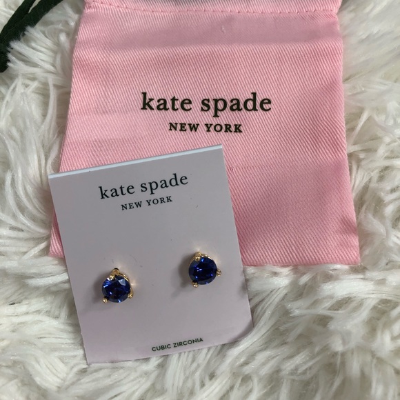 kate spade Jewelry - Kate Spade Blue Stone Studs kate spade Jewelry - Kate Spade Blue Stone Studs
